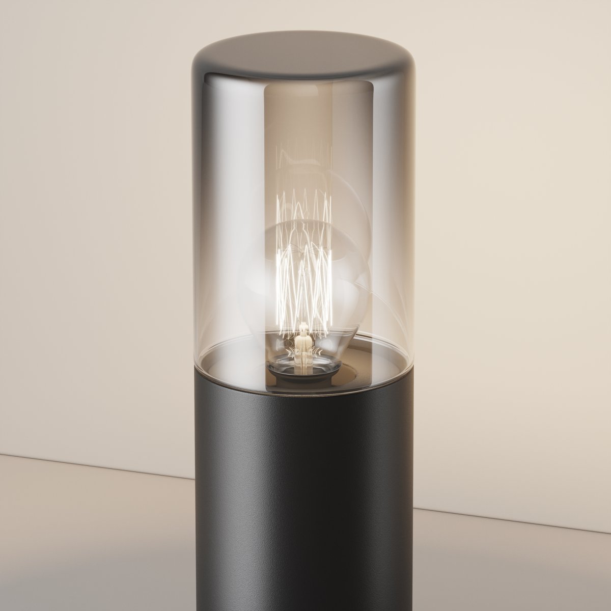 Amas 25cm Graphit pollarleuchten Von Maytoni - Der get&ouml;nte Schirm sorgt f&uuml;r ein anspruchsvolles Design und verbreitet ein ged&auml;mpftes, geheimnisvolles Licht, das die Atmosph&auml;re in jedem beleuchteten Bereich verbessert.
