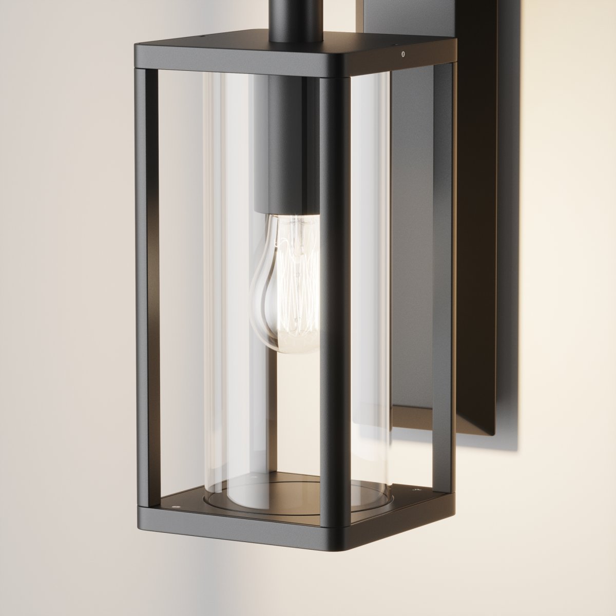 Cell Graphit außenlampe Von Maytoni - Mit seinem offenen Design und dem robusten Metallrahmen verbreitet es ein warmes und einladendes Licht, das sich perfekt für Innen- und Außenbereiche eignet.