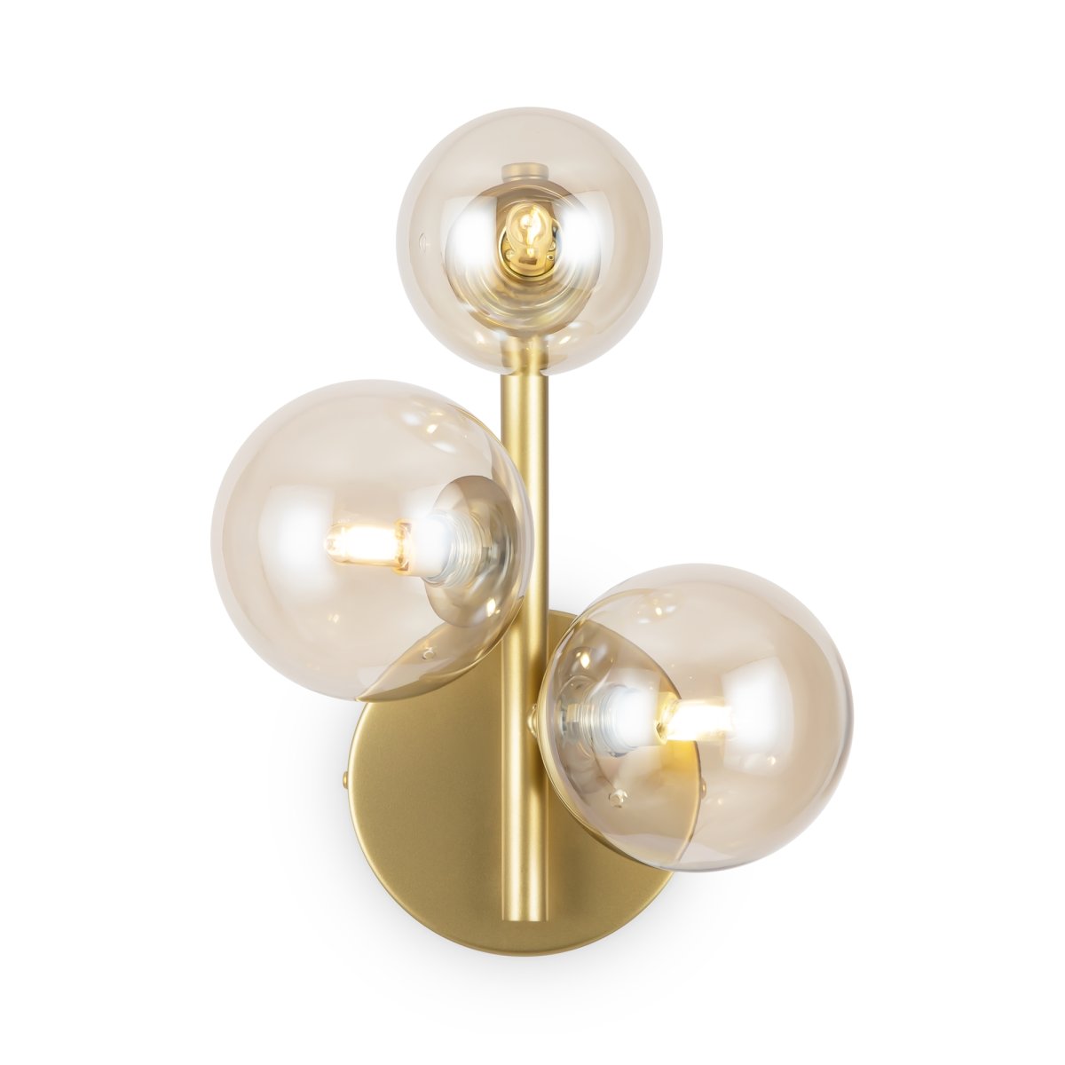 Dallas 25cm Gold wandlampe Von Maytoni - Schaffen Sie eine elegante und einladende Atmosphäre mit Dallas, einer Leuchte, die Ihr Zuhause mit Klasse und Finesse erhellt.