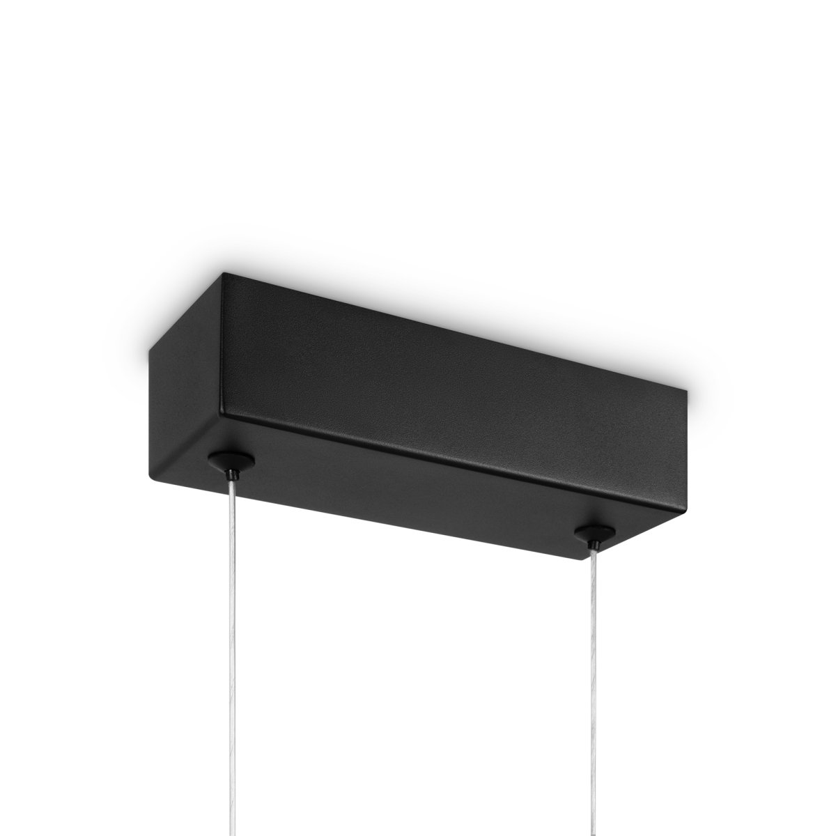 Skyline 110cm Schwarz hängelampe Von Maytoni - Die Skyline-Pendelleuchte ist eine elegante Deckenleuchte mit Messingbeschlägen und schwarzen Details.