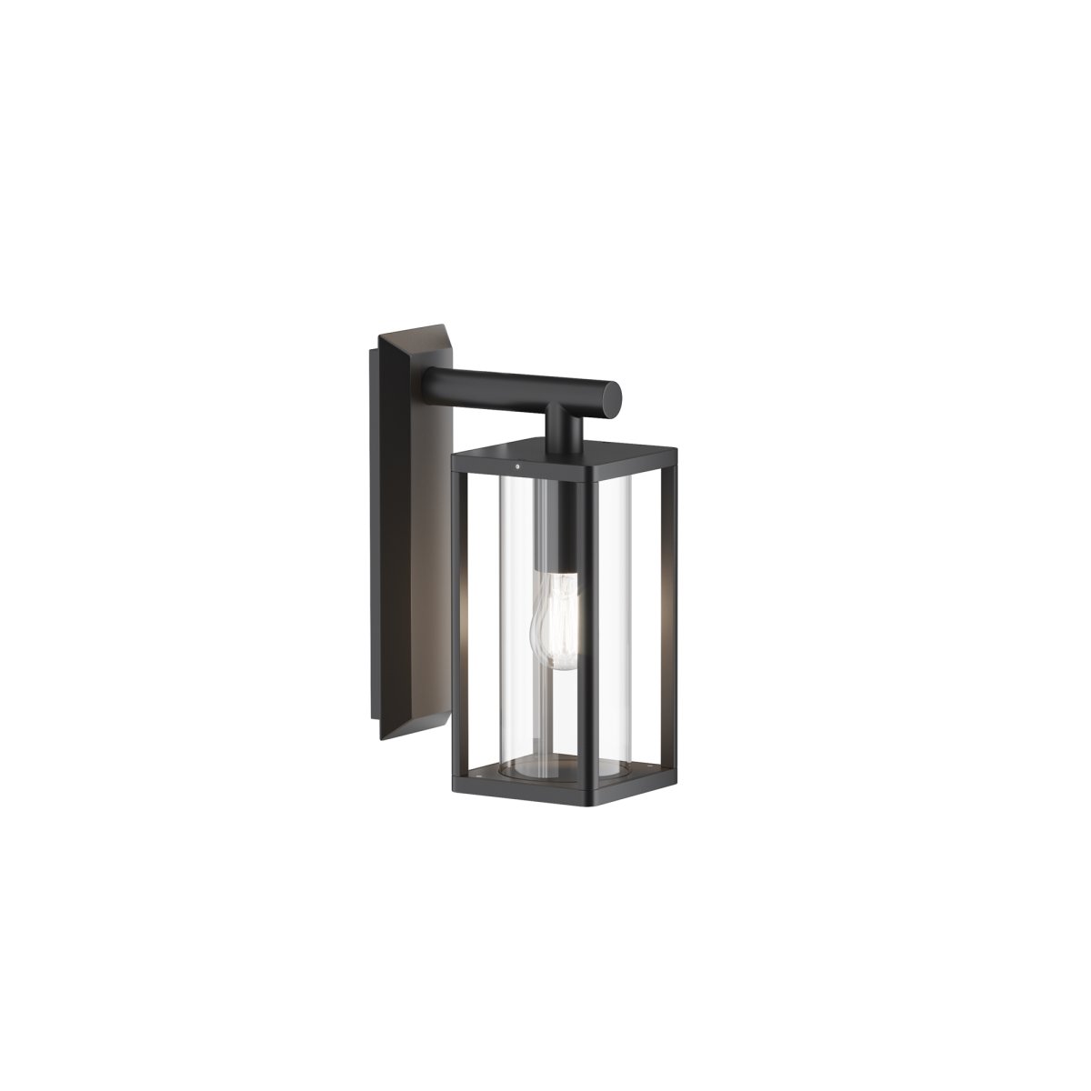 Cell Graphit außenlampe Von Maytoni - Mit seinem offenen Design und dem robusten Metallrahmen verbreitet es ein warmes und einladendes Licht, das sich perfekt für Innen- und Außenbereiche eignet.
