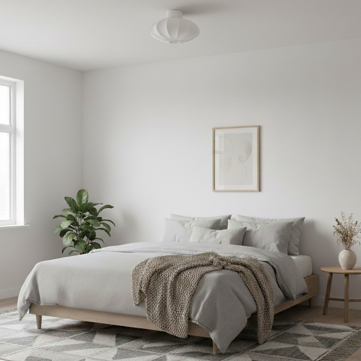 Selma Ø40 Weiß deckenleuchte Von By Rydéns - Mit ihrem zeitlosen Design und der dezenten Farbe f&uuml;gt sich Selma m&uuml;helos in verschiedene Einrichtungsstile ein und ist eine ausgezeichnete Wahl f&uuml;r alle, die Wert auf Funktionalit&auml;t und &Auml;sthetik legen.