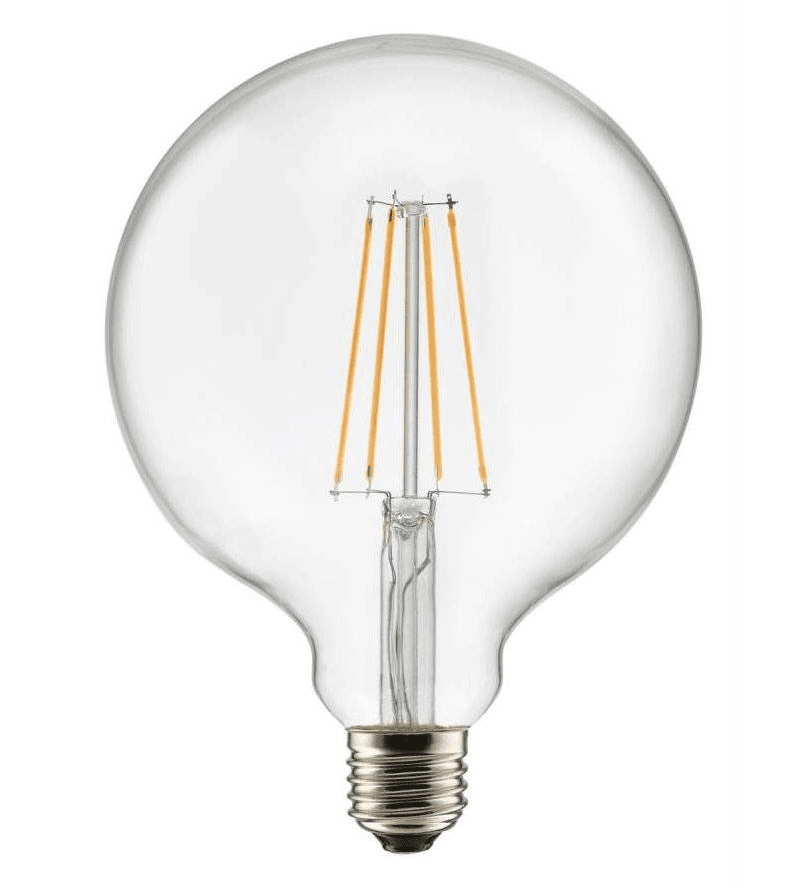 E27 Globuslampe7,5W 2200K Dimmbar Transparent Von Unison - Verbessern Sie Ihre Beleuchtung mit der UNI-LEDISON Globe 125 mm klar E27, einer stilvollen 7,5 W LED-Lichtquelle.