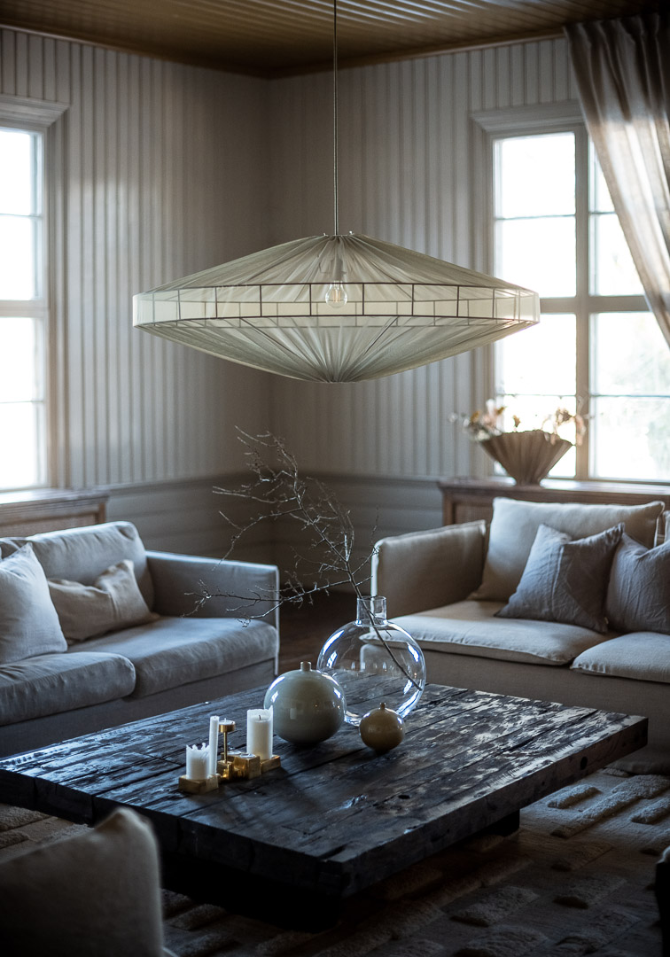 Alba Lampenschirm Ohne Aufhängung Ø115 Grün hängelampe Von Alde & Lind - Platzieren Sie ihn im Wohnzimmer, Flur oder Schlafzimmer.