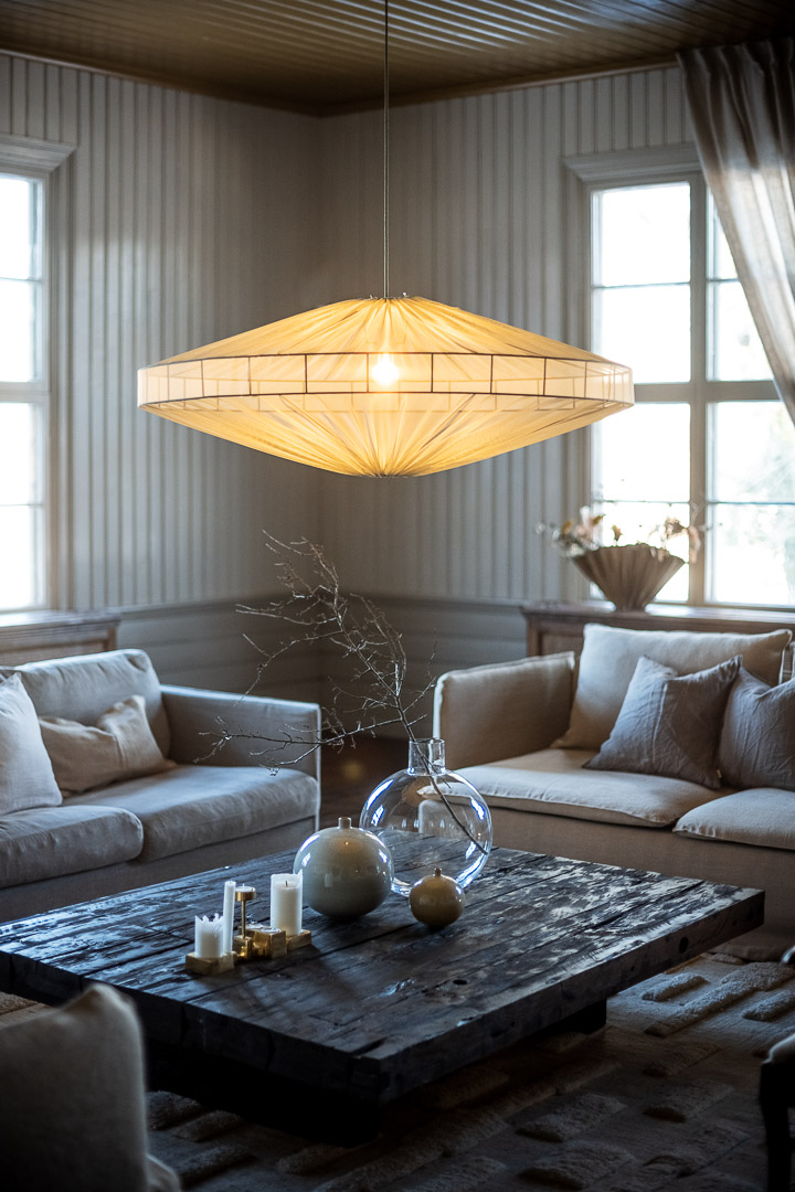 Alba Lampenschirm Ohne Aufhängung Ø115 Grün hängelampe Von Alde & Lind - Platzieren Sie ihn im Wohnzimmer, Flur oder Schlafzimmer.