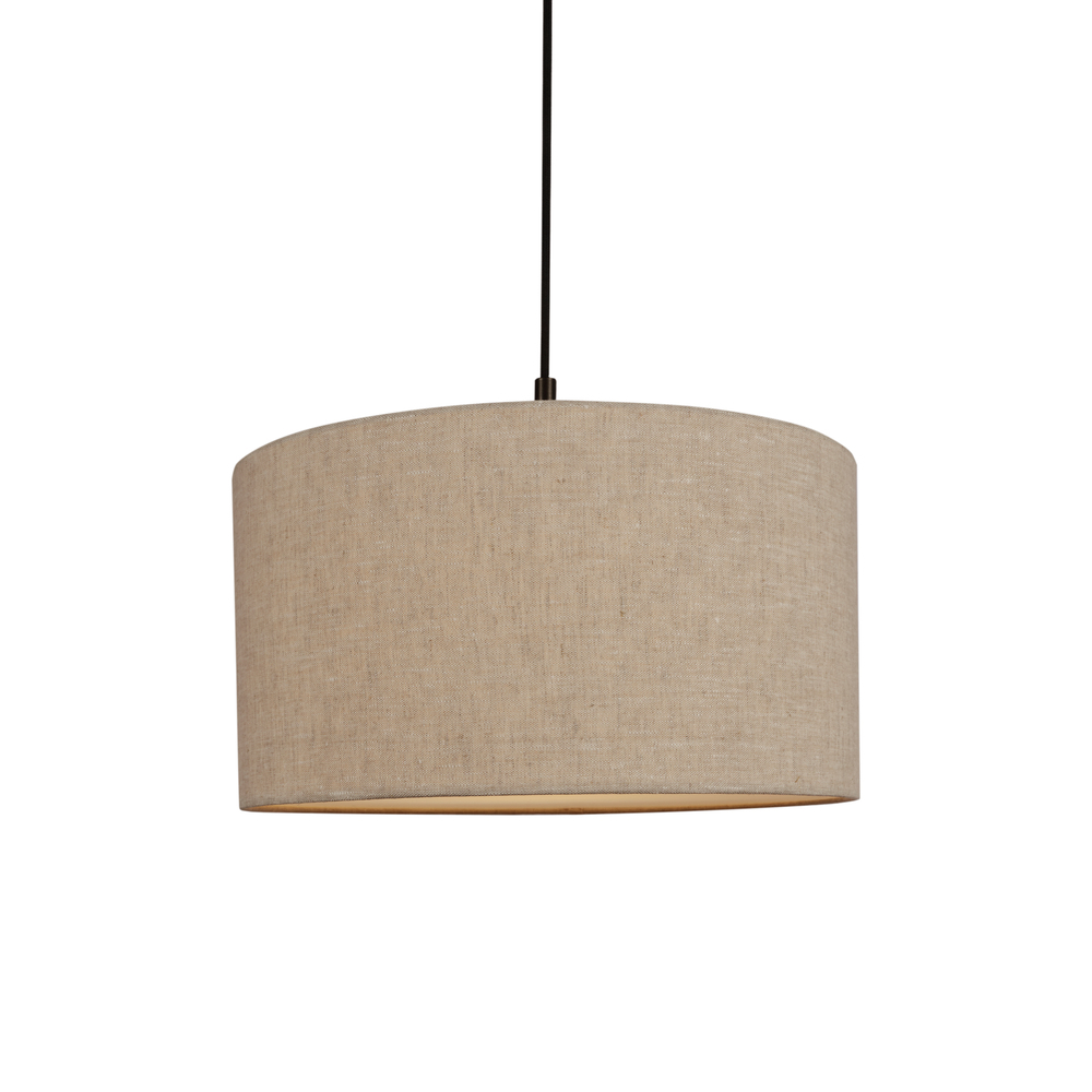 Soft Ø44 Natur/Bronze hängelampe Von Belid - Der integrierte Blendschutz aus recyceltem und recycelbarem PMMA sorgt f&uuml;r ein gleichm&auml;&szlig;iges und angenehmes Licht.