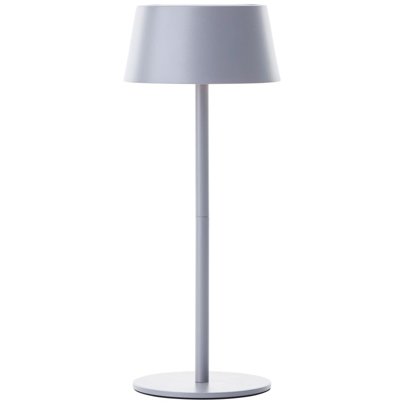Picco 30cm Grau solarleuchte Von Brilliant - Picco ist eine umweltfreundliche, flexible und stilvolle Beleuchtungsl&ouml;sung, die Ihre Terrasse in einen Ort der Entspannung und Atmosph&auml;re verwandelt.
