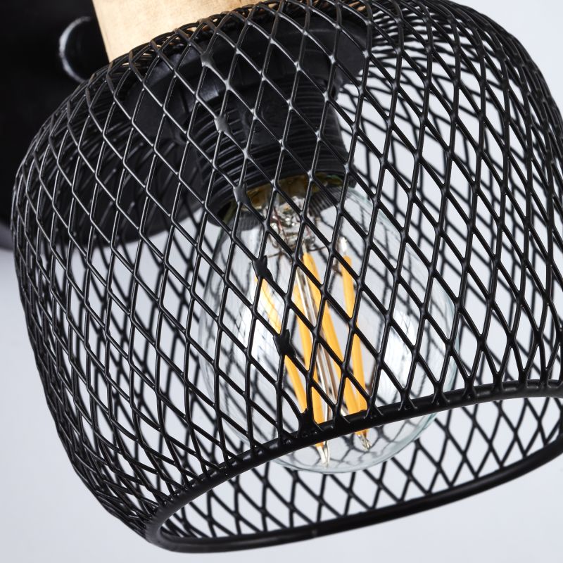 Giada 15cm Schwarz wandlampe Von Brilliant - Der Wandstrahler Giada ist eine stilvolle und flexible Beleuchtungsl&ouml;sung, die sowohl an der Wand als auch an der Decke montiert werden kann.