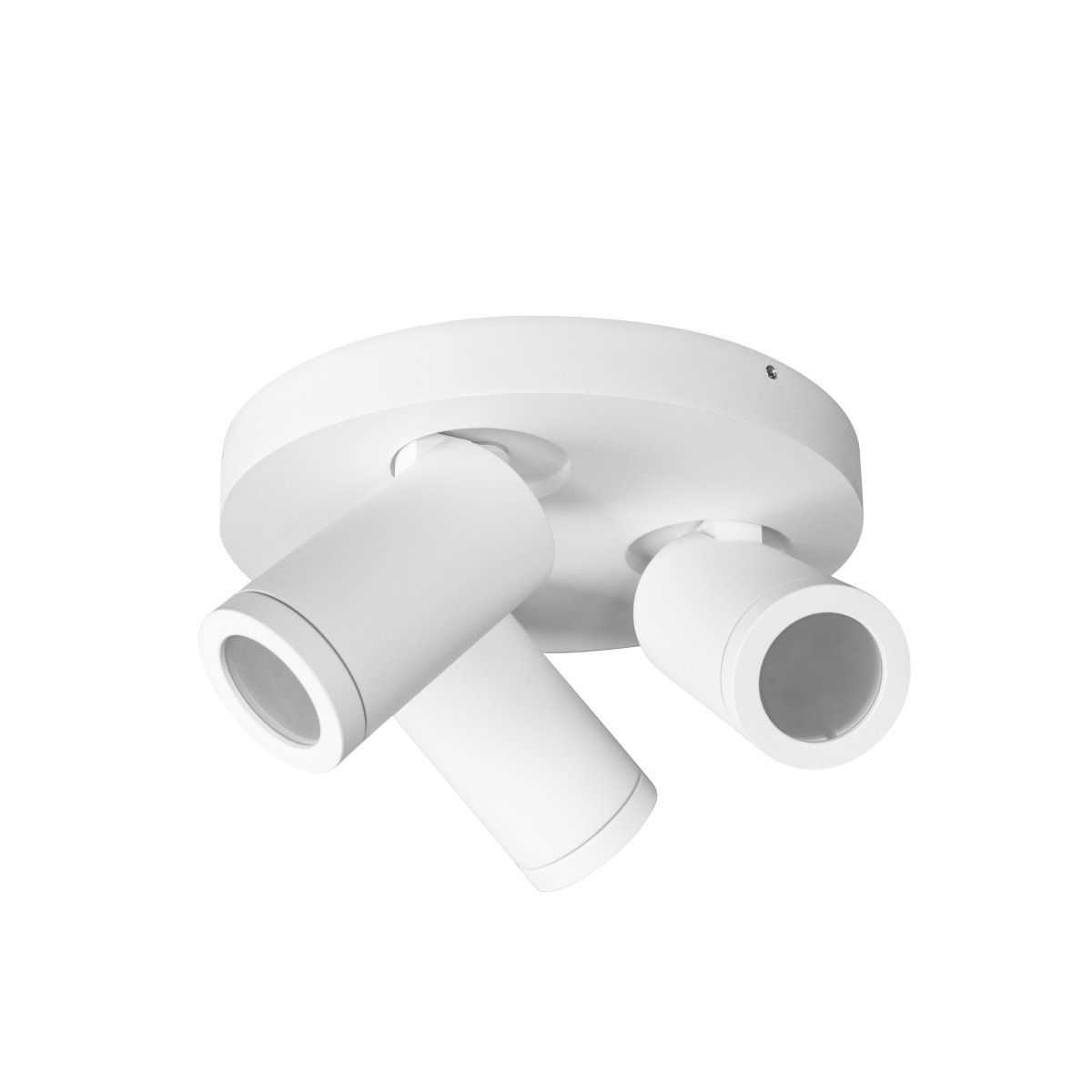 Torsö Ø22 Weiß badezimmerlampe Von Armaturhantverk - Der Strahler verfügt über die Schutzart IP44, was bedeutet, dass er für feuchte Umgebungen sicher und langlebig ist.