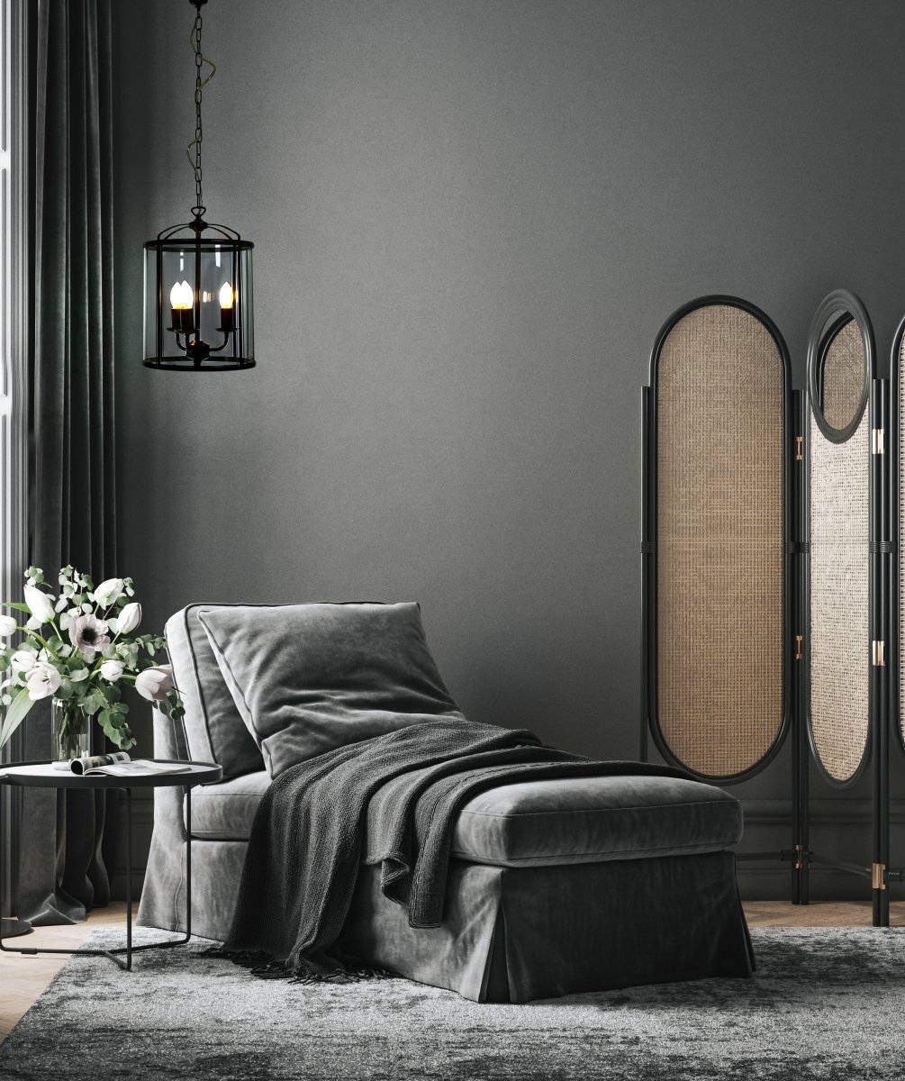 Budgie Ø28 Rauchgrau hängelampe Von Aneta Lighting - Die Leuchte ist höhenverstellbar, mit einer minimalen Gesamthöhe von 55 cm und einer maximalen von 150 cm.