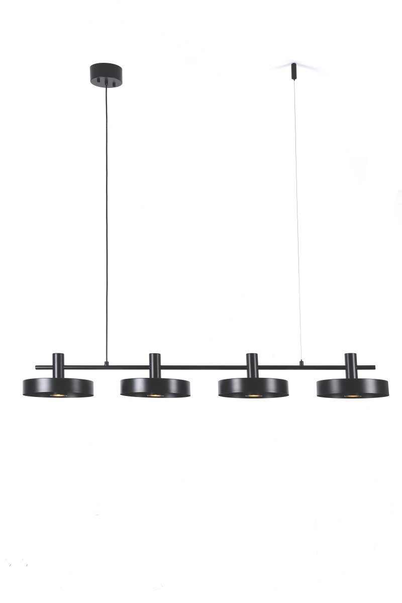 Birillo 130cm Schwarz hängelampe Von Nordic Lighting - Birillo ist eine moderne Pendelleuchte aus Metall mit stilvollem, grafischem Design.