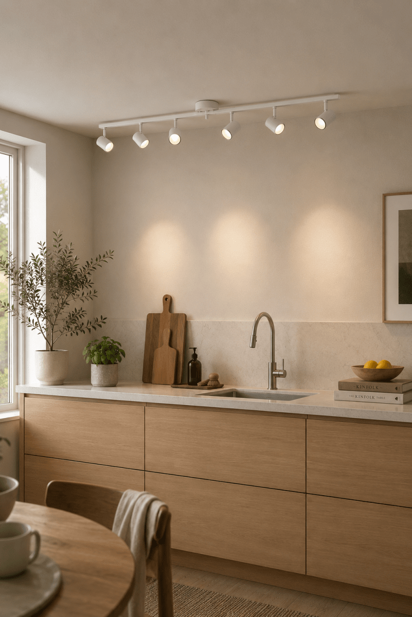 Omega 6 Weiß spotlight Von Nordic Lighting - Platzieren Sie ihn im Flur, in der K&uuml;che oder im Schlafzimmer.
