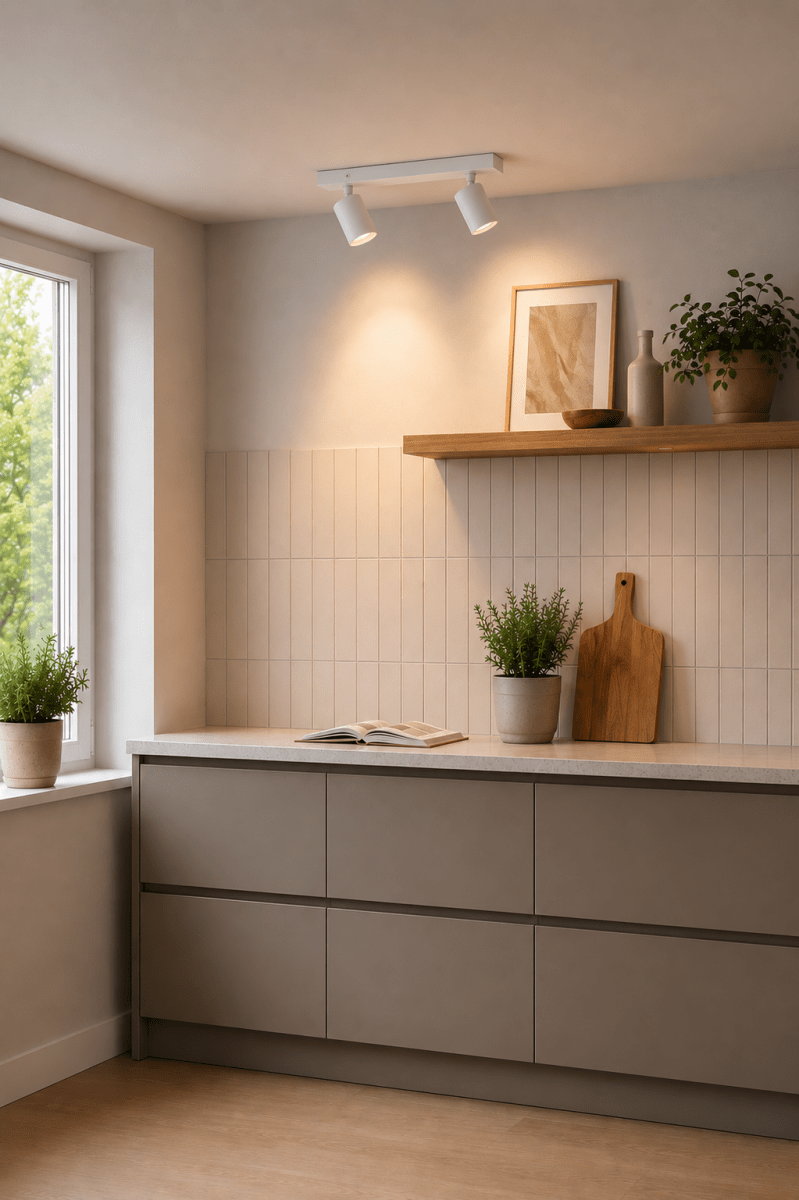 Crux 2 Weiß spotlight Von Nordic Lighting - Platzieren Sie ihn im Flur, in der K&uuml;che oder im Schlafzimmer.