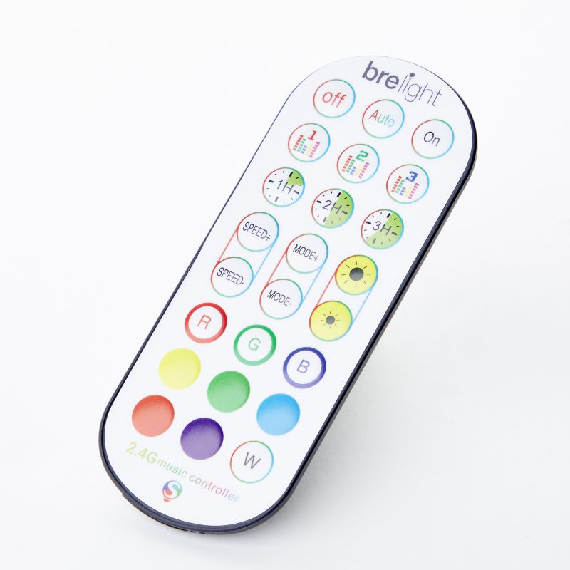 Neele 50cm Schwarz tischlampe Von Brilliant - Dank RGB-LED steht Ihnen eine gro&szlig;e Auswahl an Farben und Effekten zur Verf&uuml;gung, sodass Sie das Licht ganz einfach an Ihre Stimmung und den Anlass anpassen k&ouml;nnen.