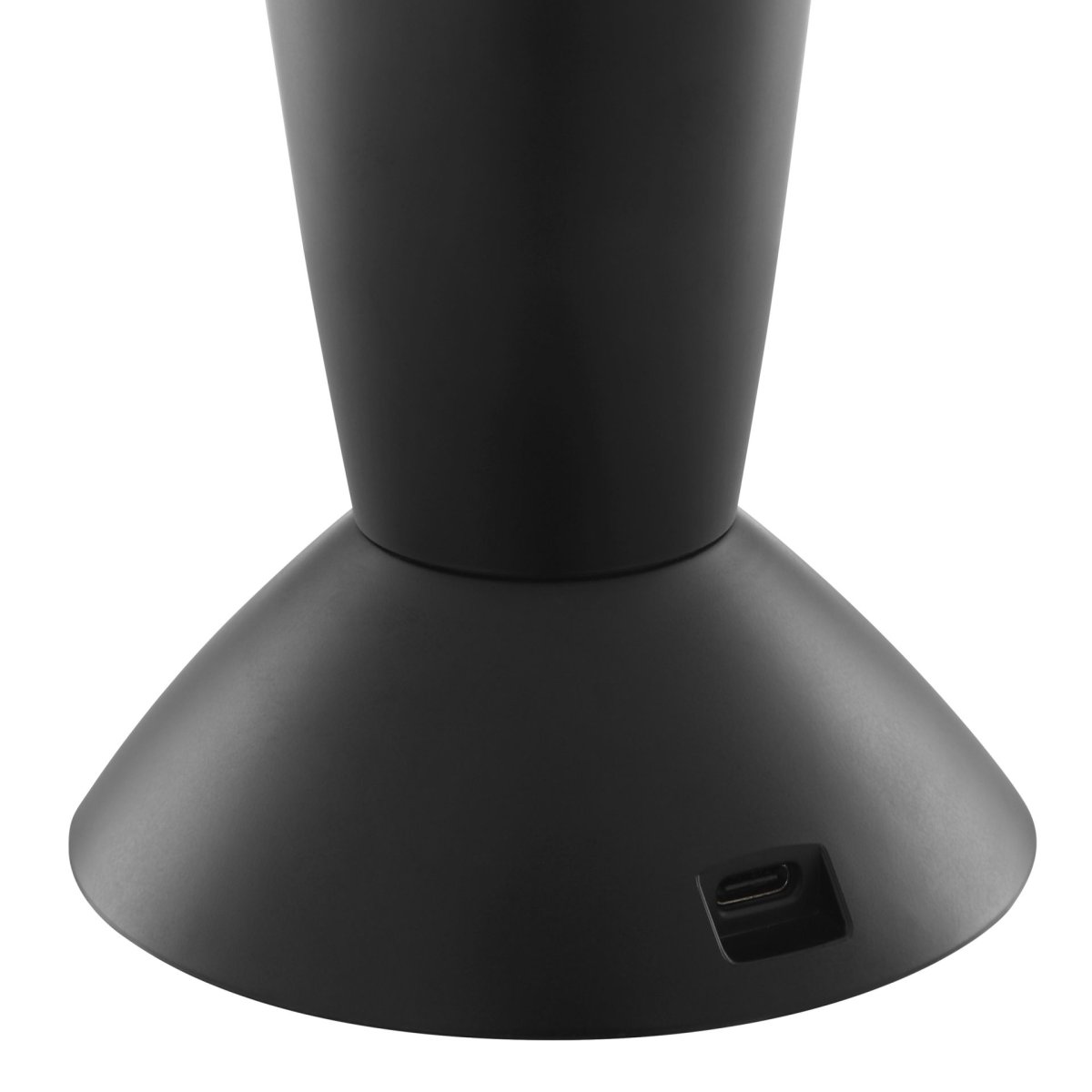 Stormlight 36cm Schwarz kinderlampe Von Brilliant - Die schwarze Lampe verfügt über eine integrierte RGB-LED-Beleuchtung, die in verschiedenen Farben leuchtet und den wirbelnden Effekt illuminiert.