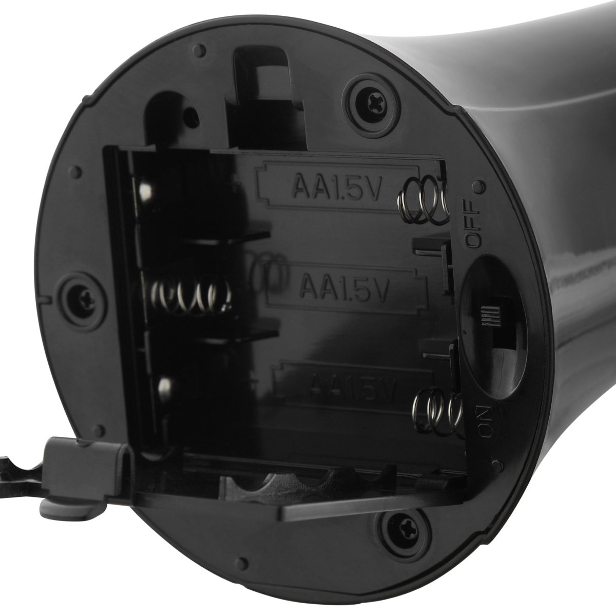 Stormlight 36cm Schwarz kinderlampe Von Brilliant - Die schwarze Lampe verfügt über eine integrierte RGB-LED-Beleuchtung, die in verschiedenen Farben leuchtet und den wirbelnden Effekt illuminiert.