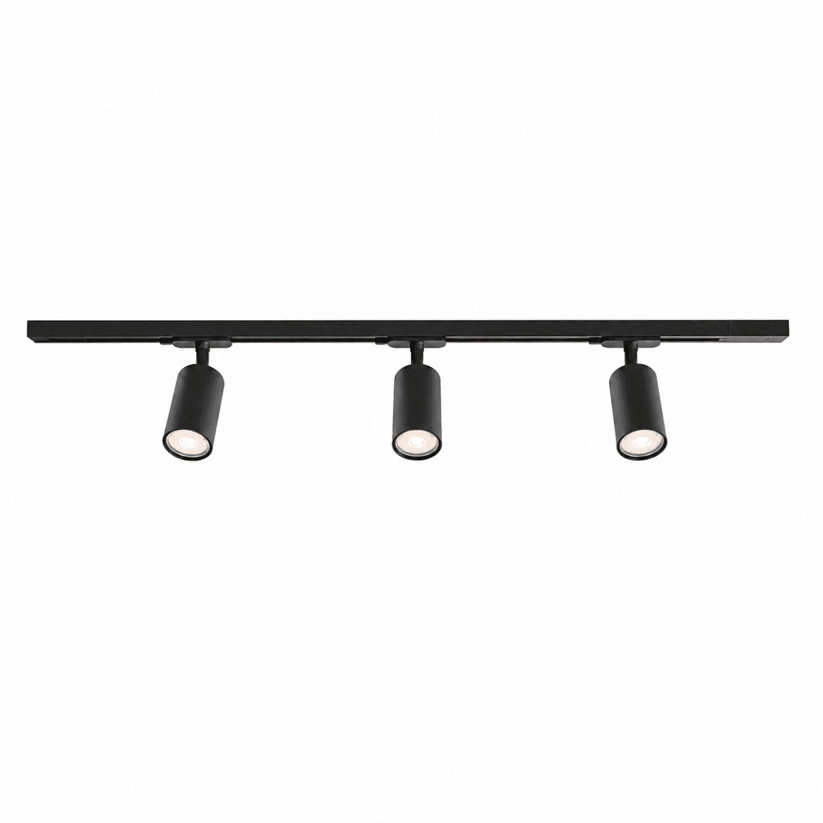 Forma 3-sett Schwarz Von Nordic Lighting - Ein komplettes Set aus Schienen und Strahlern von Nordic Lighting.