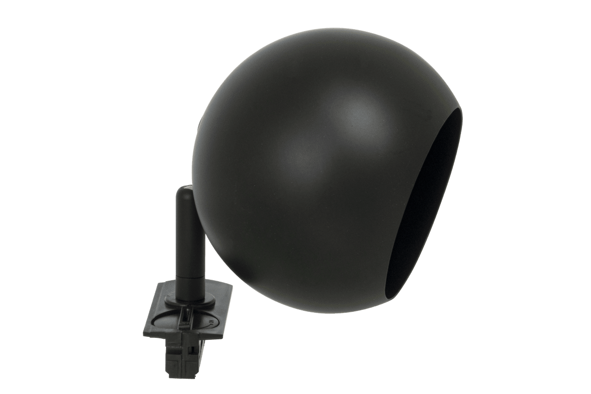 Ball spotlight Schwarz Von Aneta Lighting - Der Kugelstrahler ist ein stilvoller und moderner Strahler, der speziell für das Trackline-Schienensystem von Aneta entwickelt wurde.