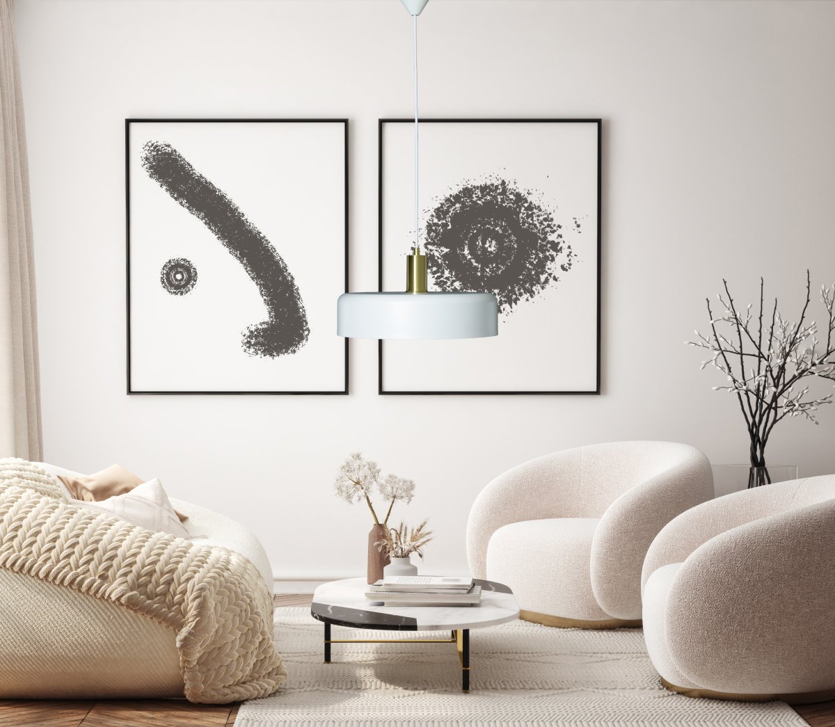 Suvi Ø35 Weiß hängelampe Von Aneta Lighting - Suvi ist eine moderne und stilvolle Deckenleuchte, die in den meisten Wohnungen gut aussieht.