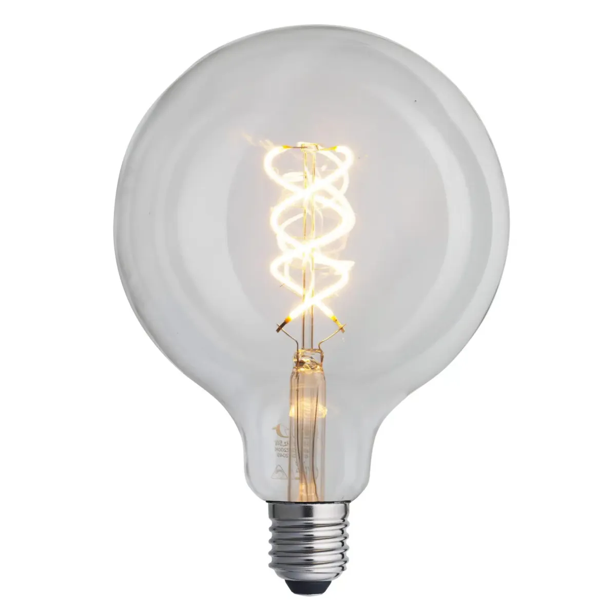 E27 Globuslampe 5W 2200K Dimmbar Transparent Von Unison - Perfekt f&uuml;r moderne und klassische Umgebungen und zudem dimmbar f&uuml;r maximale Flexibilit&auml;t.