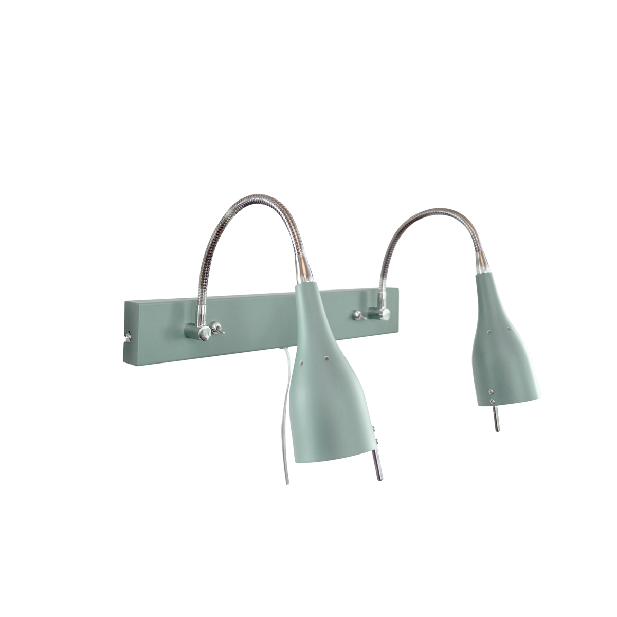 Tanum Grünlich-grau leselampe Von Armaturhantverk - Durch das elegante und minimalistische Design passt es perfekt ins Schlafzimmer, Wohnzimmer oder B&uuml;ro.