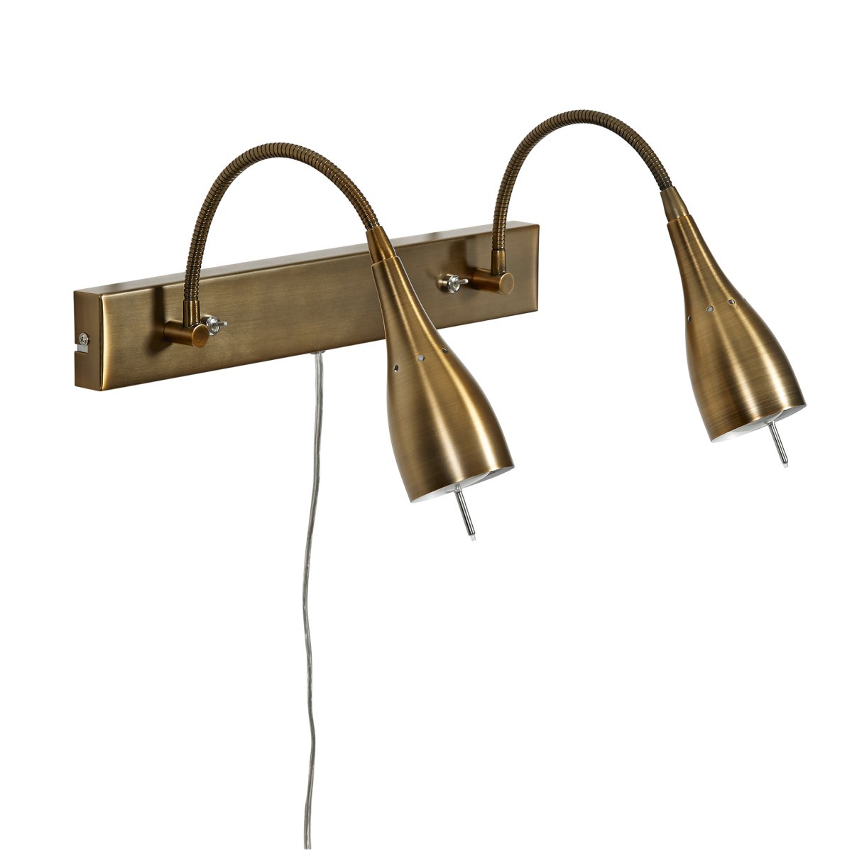 Tanum Oxid leselampe Von Armaturhantverk - Durch das elegante und minimalistische Design passt es perfekt ins Schlafzimmer, Wohnzimmer oder B&uuml;ro.