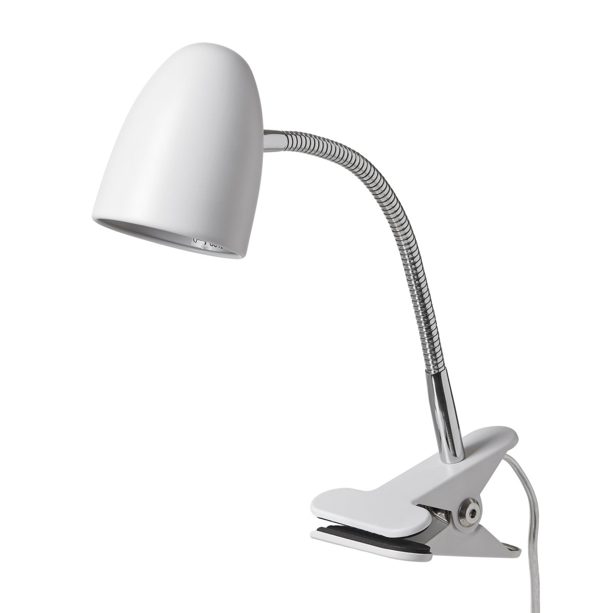 Koster Weiß klemmlampe Von Armaturhantverk - Durch die flexible Klemme l&auml;sst sich die Lampe an unterschiedlichen Oberfl&auml;chen befestigen und eignet sich somit ideal f&uuml;r das Kopfteil, den Schreibtisch oder das B&uuml;cherregal.
