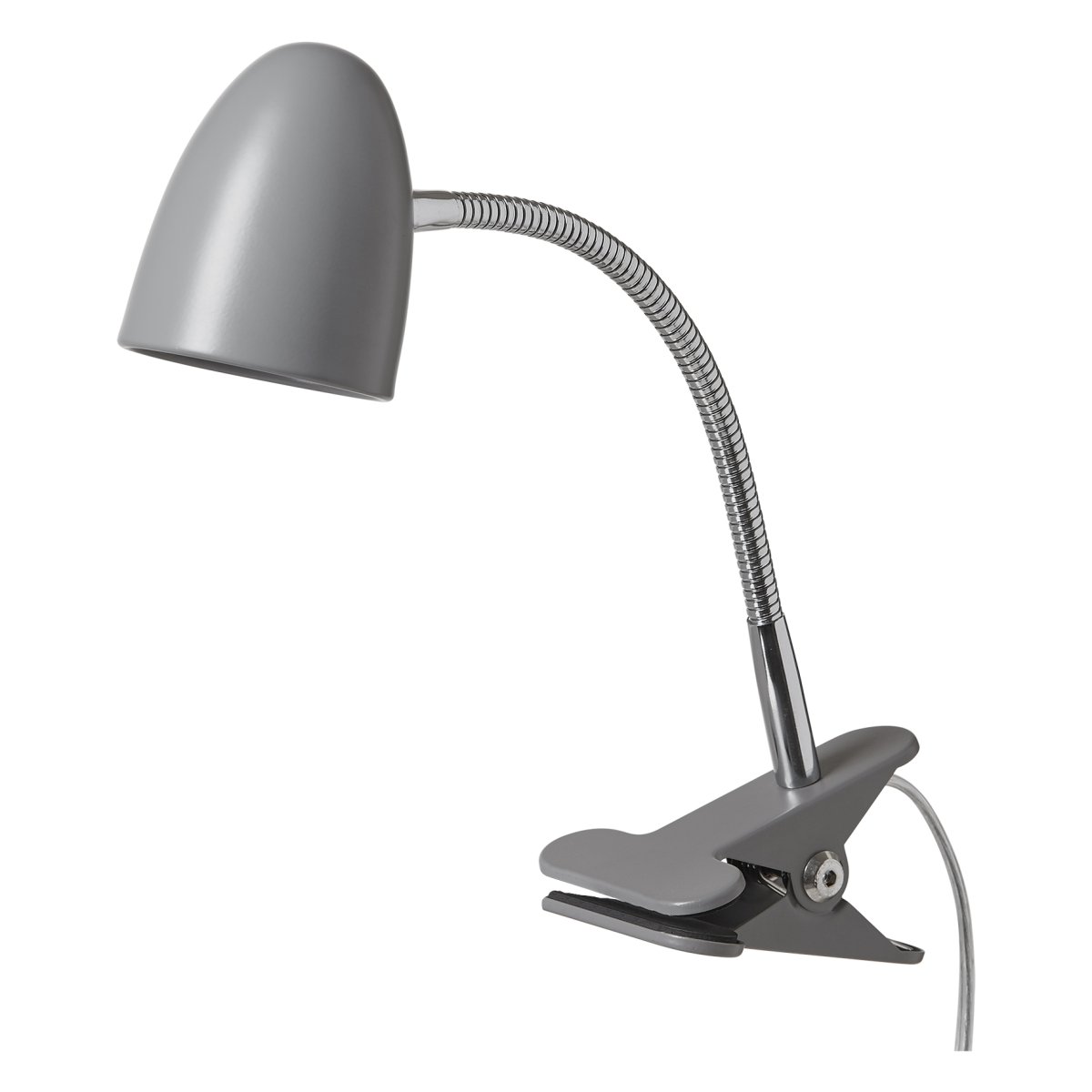Koster Grau klemmlampe Von Armaturhantverk - Durch die flexible Klemme l&auml;sst sich die Lampe an unterschiedlichen Oberfl&auml;chen befestigen und eignet sich somit ideal f&uuml;r das Kopfteil, den Schreibtisch oder das B&uuml;cherregal.