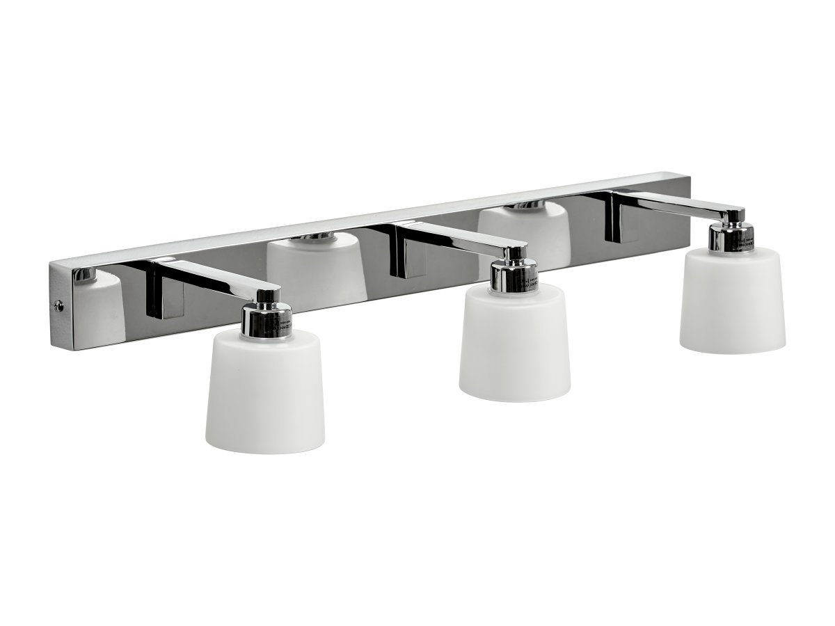 Ulvö 60cm Chrom badezimmerlampe Von Armaturhantverk - Diese Lampe vereint Funktion und Design, um Ihrem Badezimmer eine erheiternde und stilvolle Atmosph&auml;re zu verleihen.