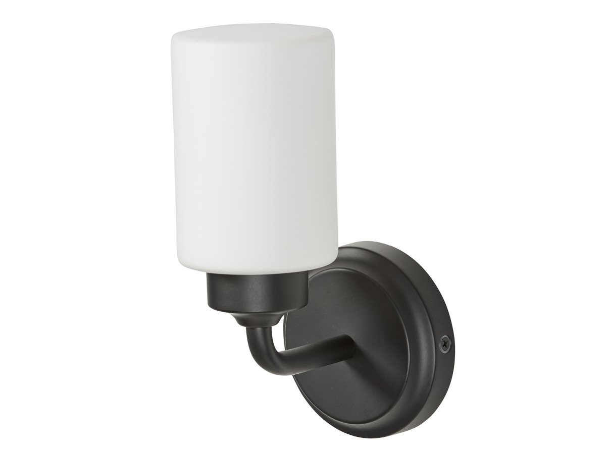 Boda 22cm Schwarz badezimmerlampe Von Armaturhantverk - Die Lampe verfügt über die Schutzart IP44 und ist somit sicher und zuverlässig für den Einsatz in Feuchträumen geeignet.