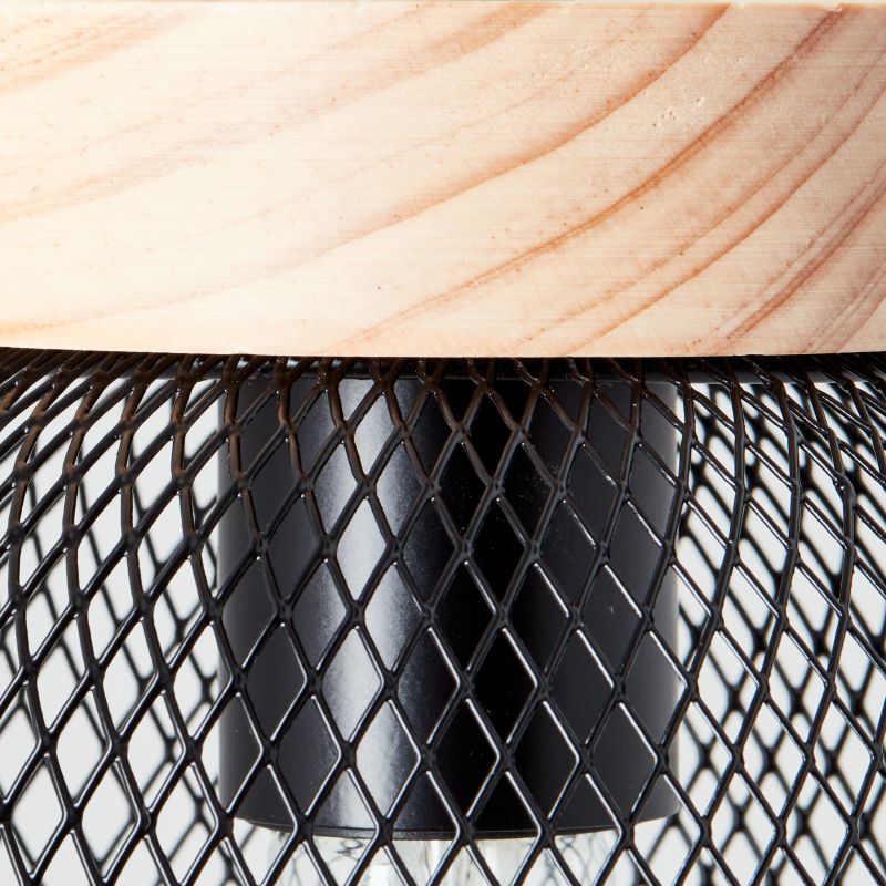 Giada 20cm Schwarz wandlampe Von Brilliant - Die Giada Wandleuchte verbindet modernes Design mit natürlichen Elementen und schafft eine warme, gemütliche Atmosphäre im Zuhause.