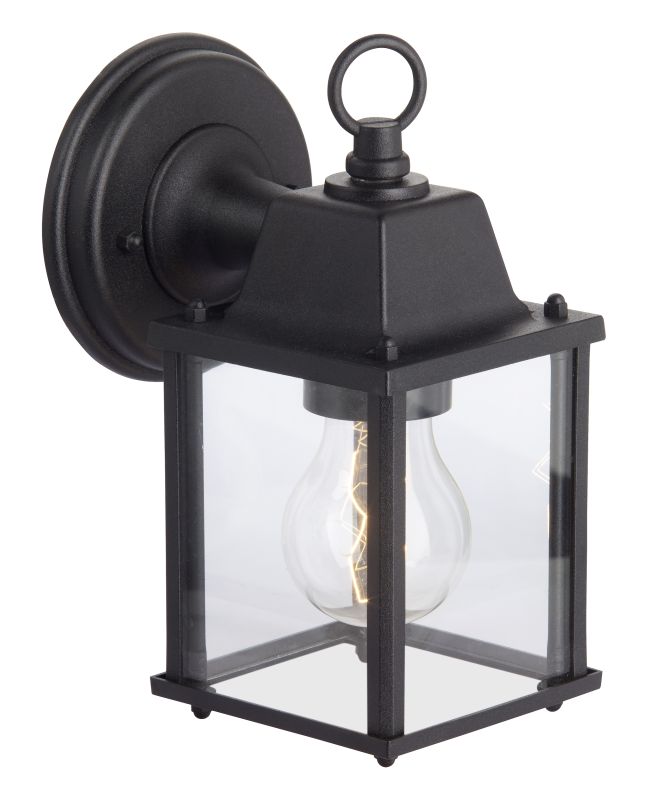 Irvin Schwarz außenlampe Von Brilliant - Die Wandleuchte Irvin sorgt in der dunklen Jahreszeit für eine sichere und angenehme Beleuchtung im Eingangsbereich.