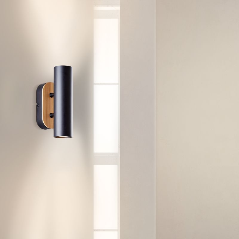 Niels Schwarz wandlampe Von Brilliant - Platzieren Sie sie im Flur, in der Küche oder im Treppenhaus.