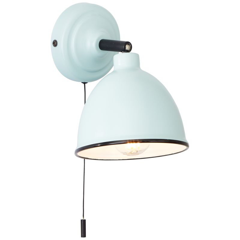 Telio Hellblau leselampe Von Brilliant - Das Design ist klassisch und harmonisch mit nat&uuml;rlichen Elementen und sanften Farbt&ouml;nen kombiniert.