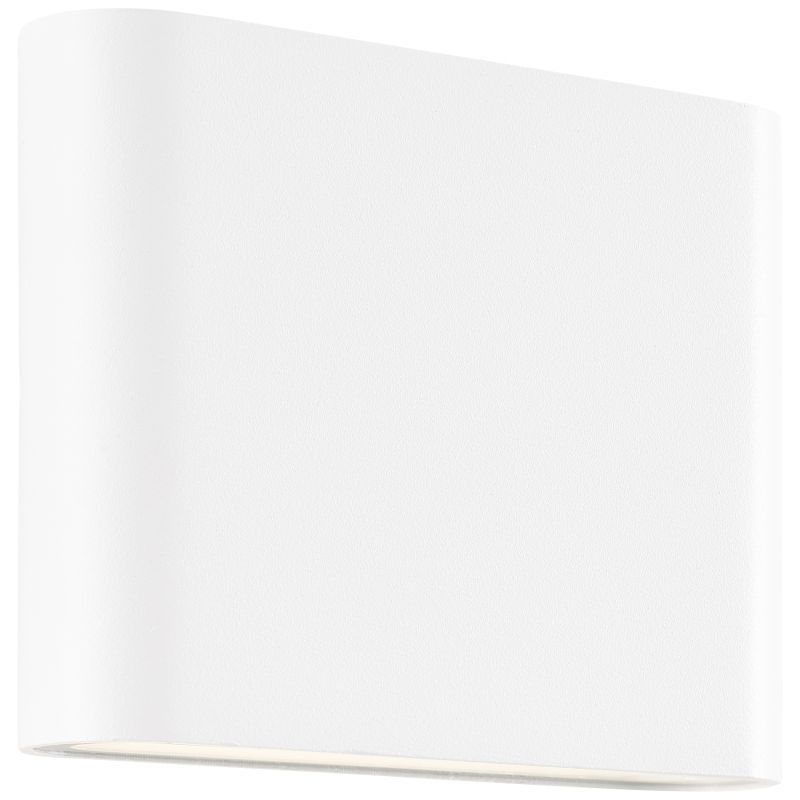 Welbie Weiß außenlampe Von Brilliant - Die Welbie Wandleuchte eignet sich perfekt zur Beleuchtung der Eingangs- oder Terrassentür und sorgt an dunklen Abenden für sicheres Licht an der Hauswand.