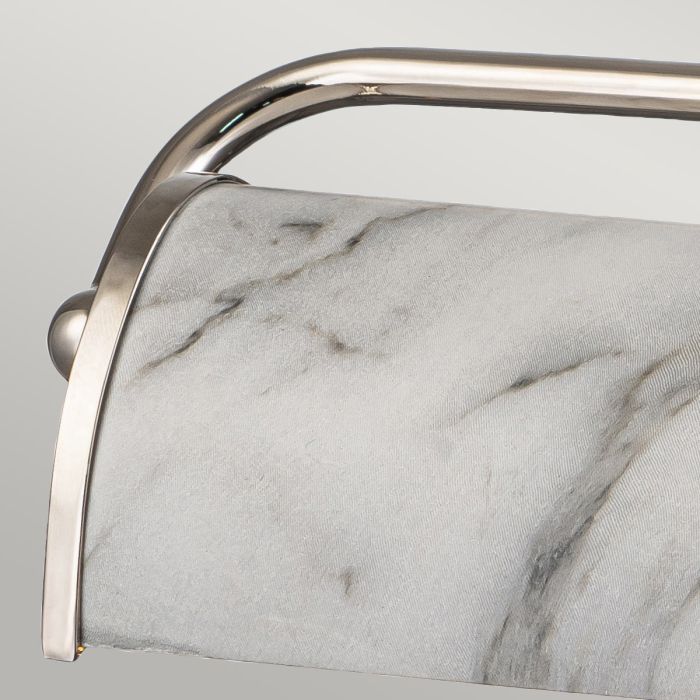 Winchfield 45cm Weiß Von Elstead Lighting - Erhältlich in antikem Messing, Mattschwarz und Eicheneffekt für Bildschirme und Wandhalterungen.