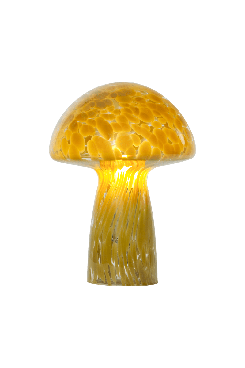 Mushi 22cm Beige tischlampe Von Aneta Lighting - Die trendige Pilzlampe Mushi sorgt f&uuml;r sanftes Licht und tr&auml;gt zu einer gem&uuml;tlichen und behaglichen Atmosph&auml;re in Ihrem Zuhause bei.