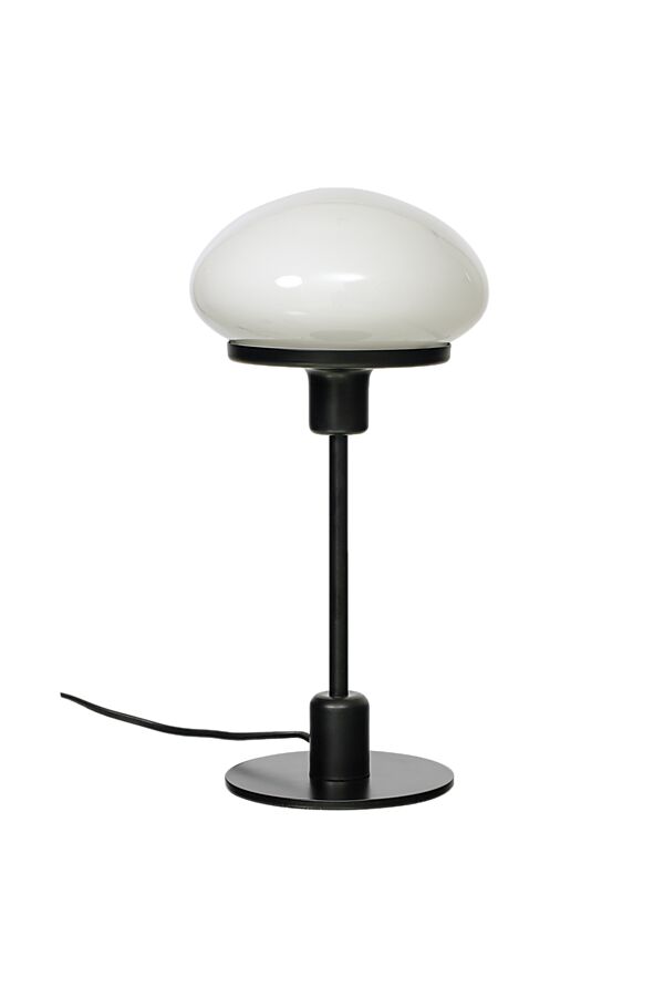 New August 36cm Schwarz tischlampe Von Aneta Lighting - Neue stilvolle Tischlampe von August in einem klassischen Modell mit modernerem Design.
