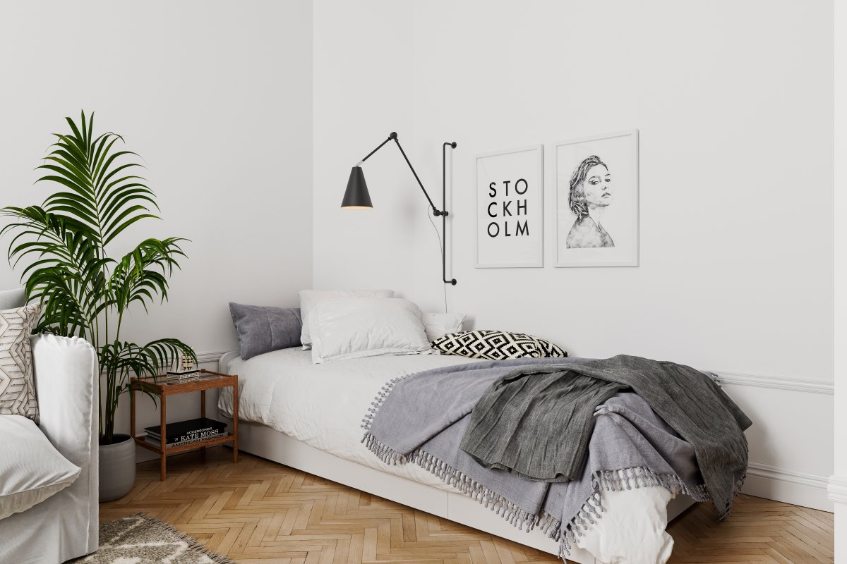Yukon 78cm Mattschwarz wandlampe Von By Rydéns - Auch das spitze Design fällt auf und bietet Ihnen eine Lichtquelle im Raum, die auffällt und eine moderne Designsprache schafft.